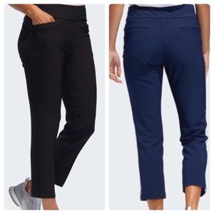 Adidas Adistar TWO PAIR Cropped Pants Black & Blue